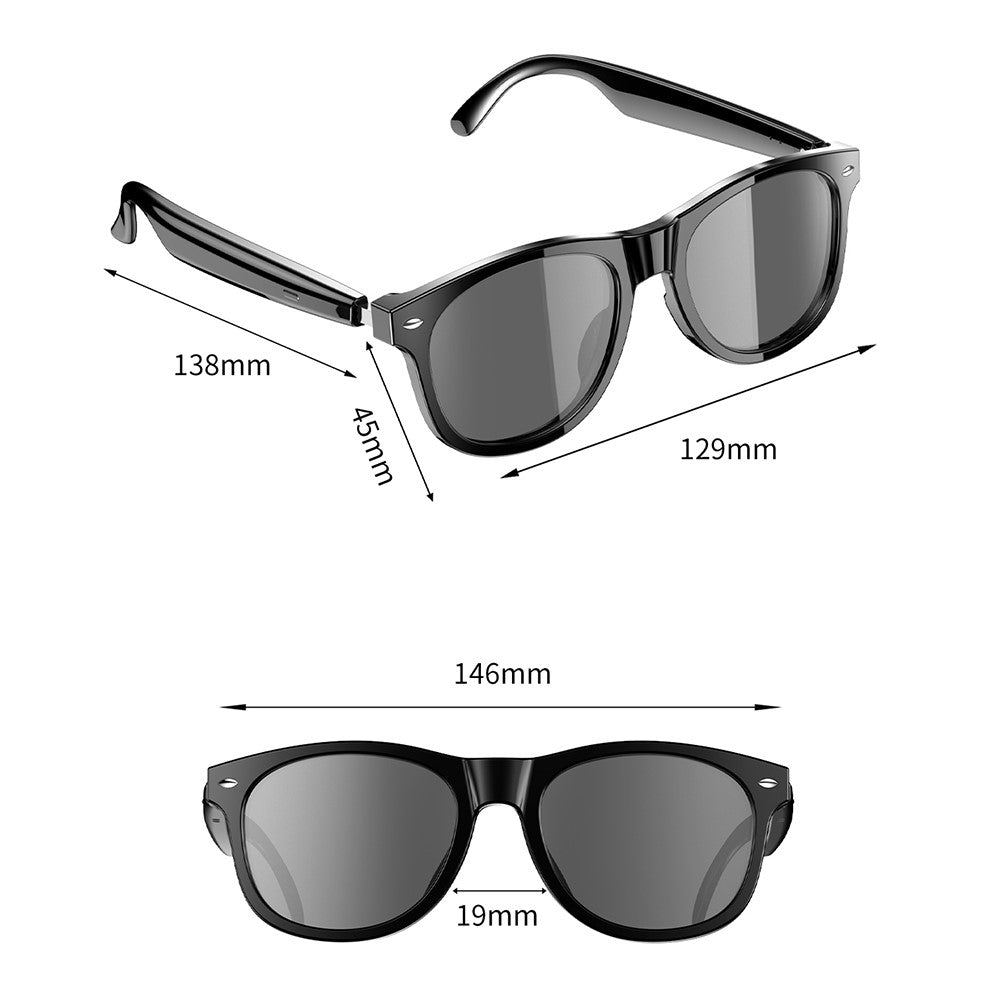 F01 Smart Sunglasses Music Playback Hands Free Calling Bluetooth-Compatible Wireless Earphones