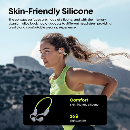 LANGSDOM Airware Pro BE19 Open Ear Headphones MP3 Mode Waterproof Running Earphones Built In 32G Storage