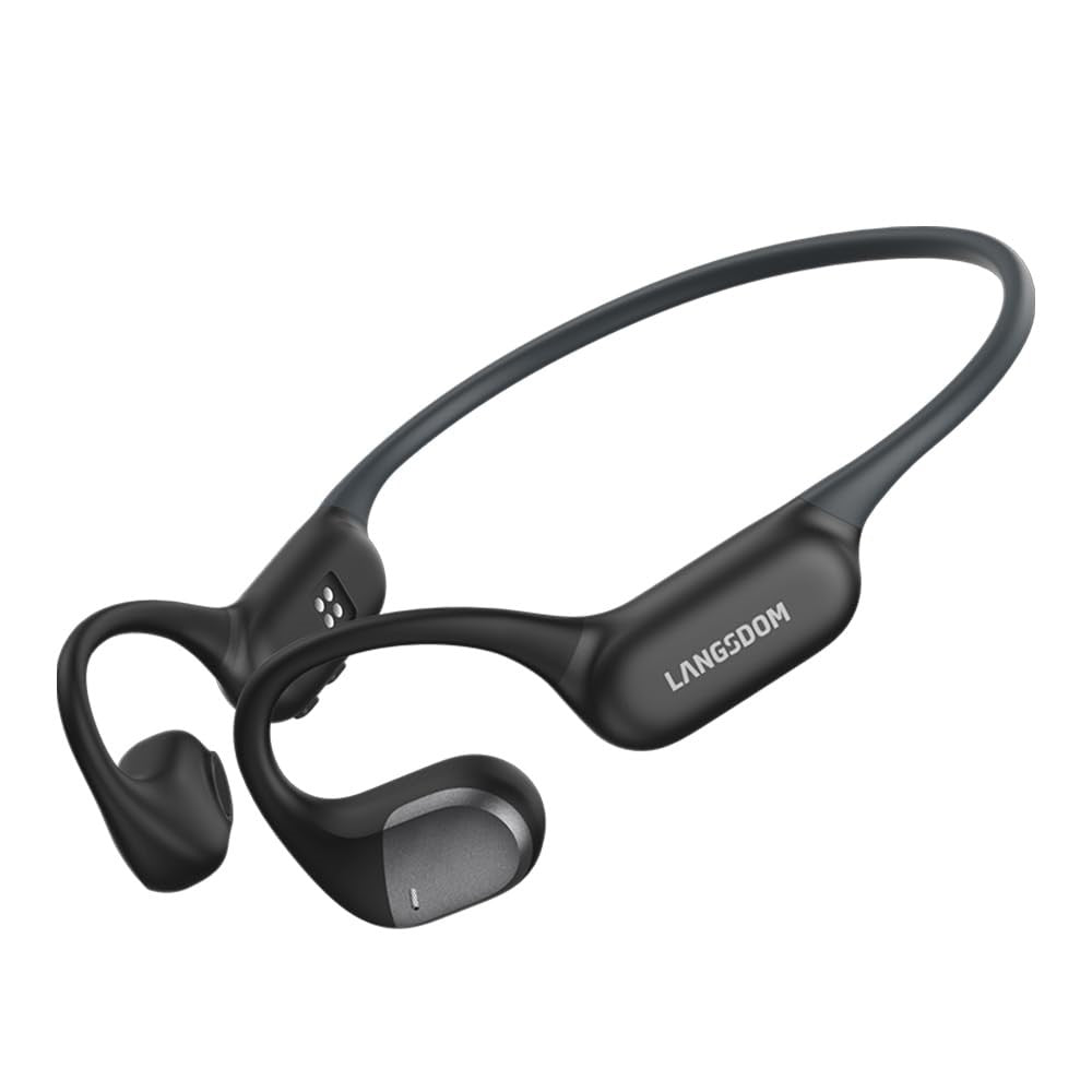LANGSDOM Airware Pro BE19 Open Ear Headphones MP3 Mode Waterproof Running Earphones Built In 32G Storage