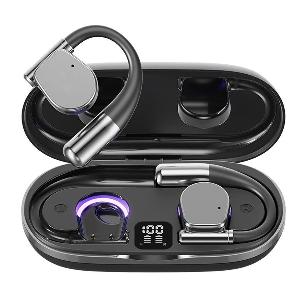 M111 Bluetooth-Compatible 5.4 Earbuds Noise Reduction HD Audio Open Ear Wireless Headphones