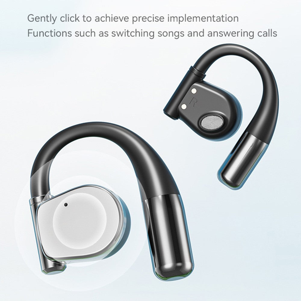M111 Bluetooth-Compatible 5.4 Earbuds Noise Reduction HD Audio Open Ear Wireless Headphones