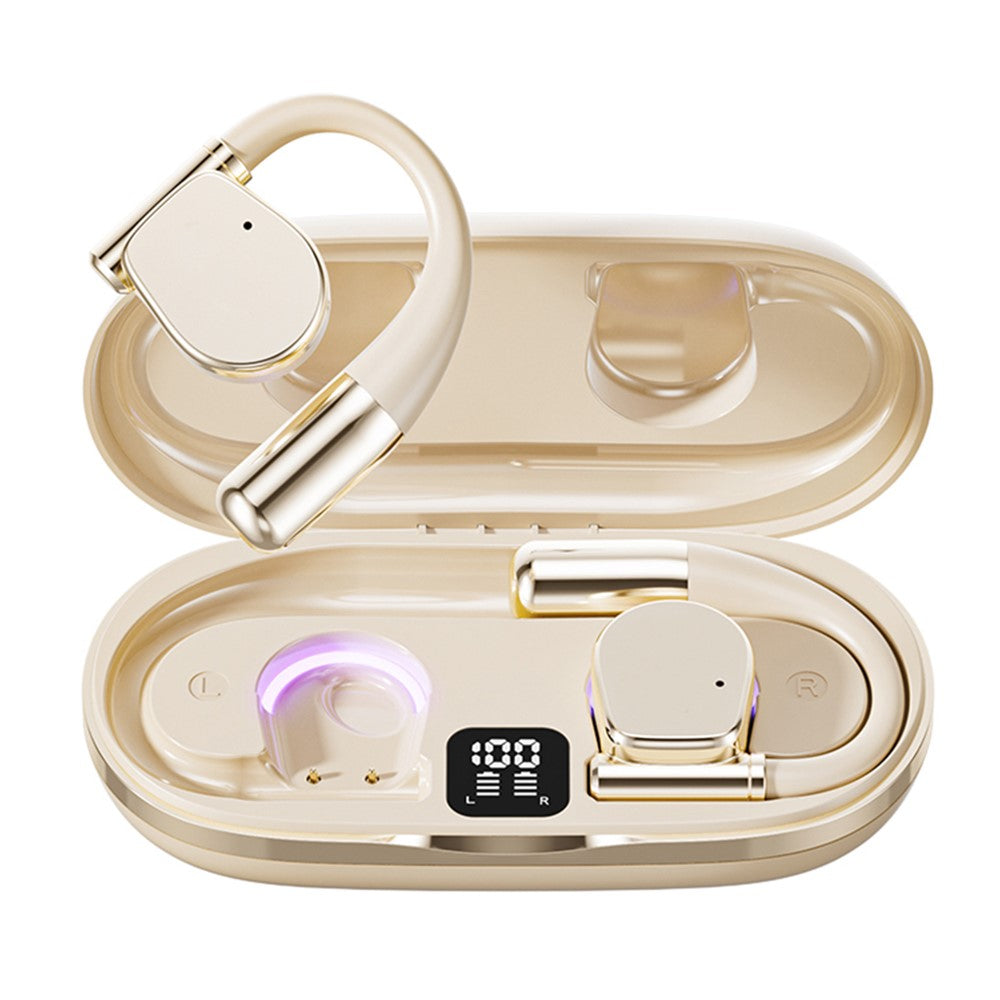 M111 Bluetooth-Compatible 5.4 Earbuds Noise Reduction HD Audio Open Ear Wireless Headphones
