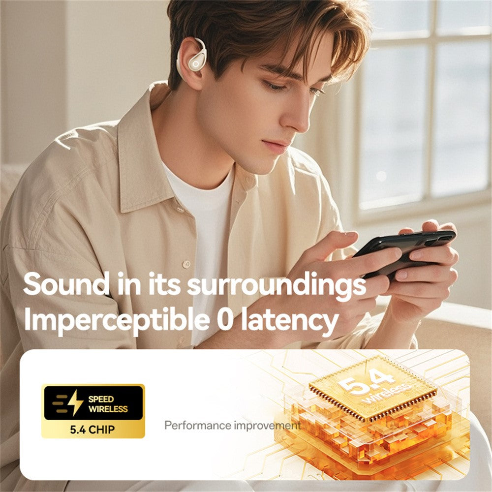 M95 HiFi Sound Bluetooth-Compatible Earphones 144 Languages AI Translation Sports Earbuds