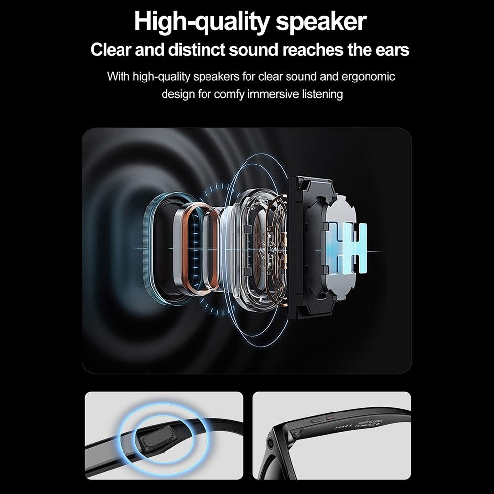 W600 Multifunction AI Smart Glasses HD Video Recording Bluetooth-compatible Music Eyeglasses