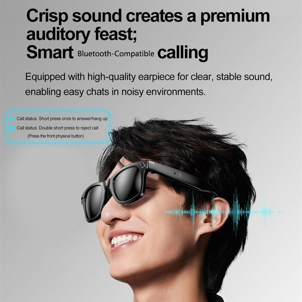 W600 Multifunction AI Smart Glasses HD Video Recording Bluetooth-compatible Music Eyeglasses