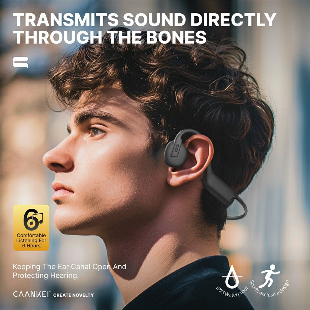 KO8 Bone Conduction Headset Wireless Sports Headphones Waterproof Earphones