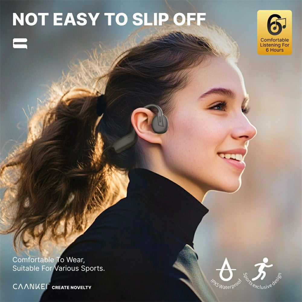 KO8 Bone Conduction Headset Wireless Sports Headphones Waterproof Earphones