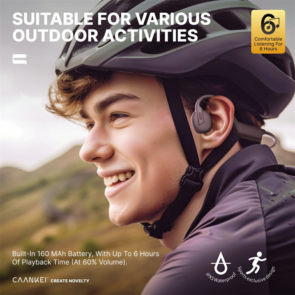KO8 Bone Conduction Headset Wireless Sports Headphones Waterproof Earphones