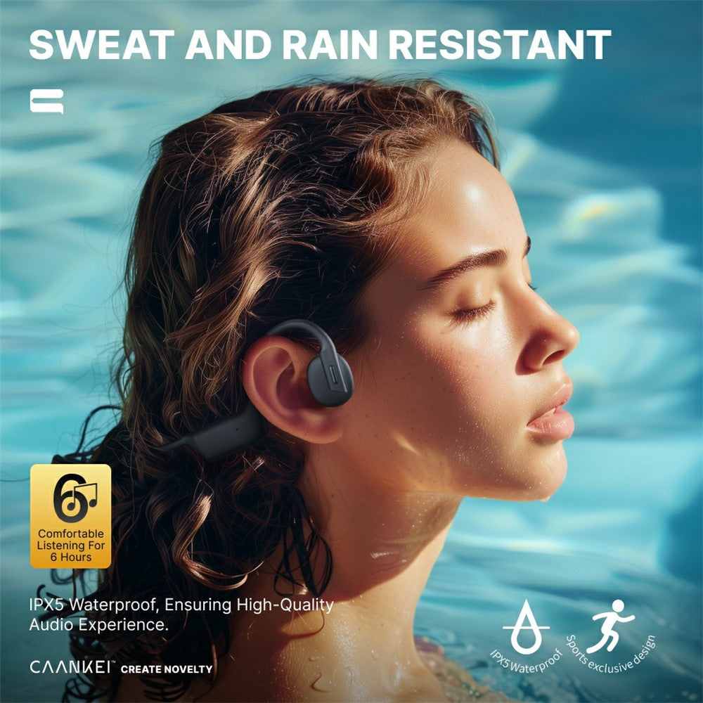 KO8 Bone Conduction Headset Wireless Sports Headphones Waterproof Earphones