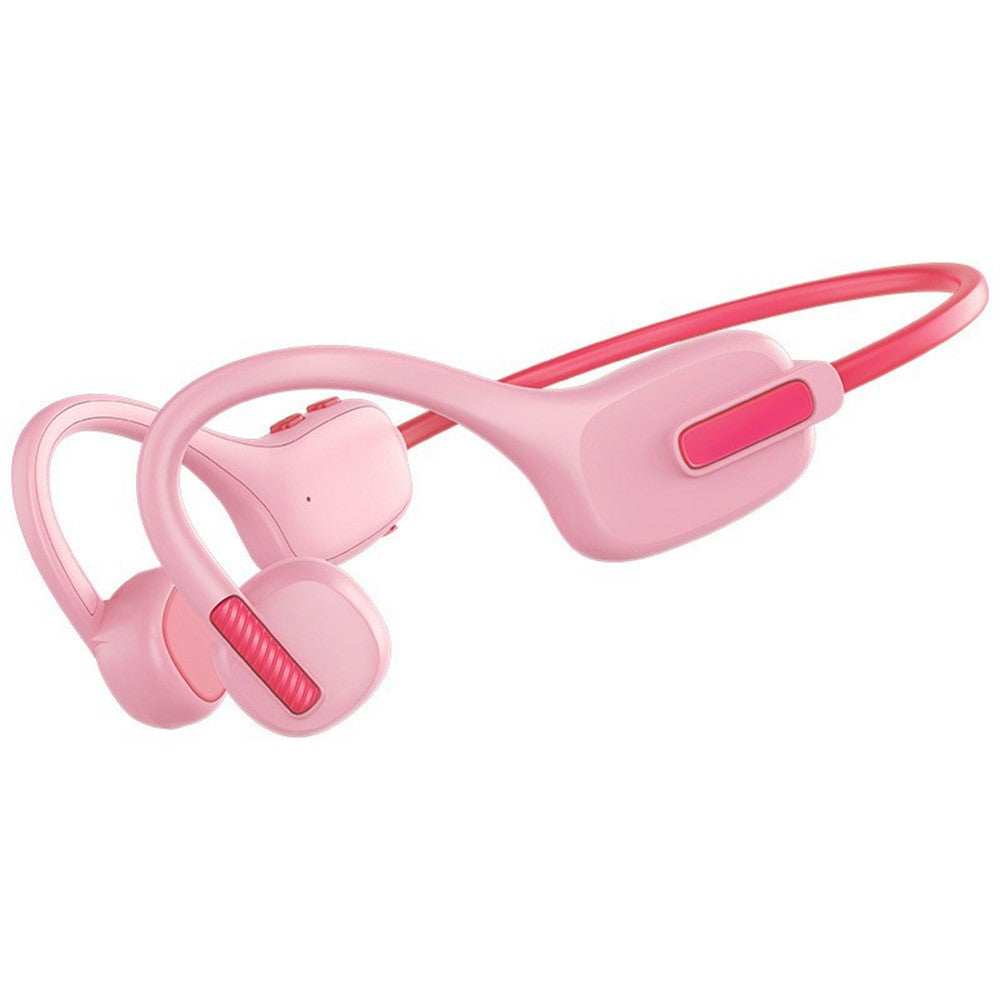 x12 Bone Conduction Wireless Earphones for Kids Waterproof Bluetooth-compatible Headphones Built In 8GB Memory