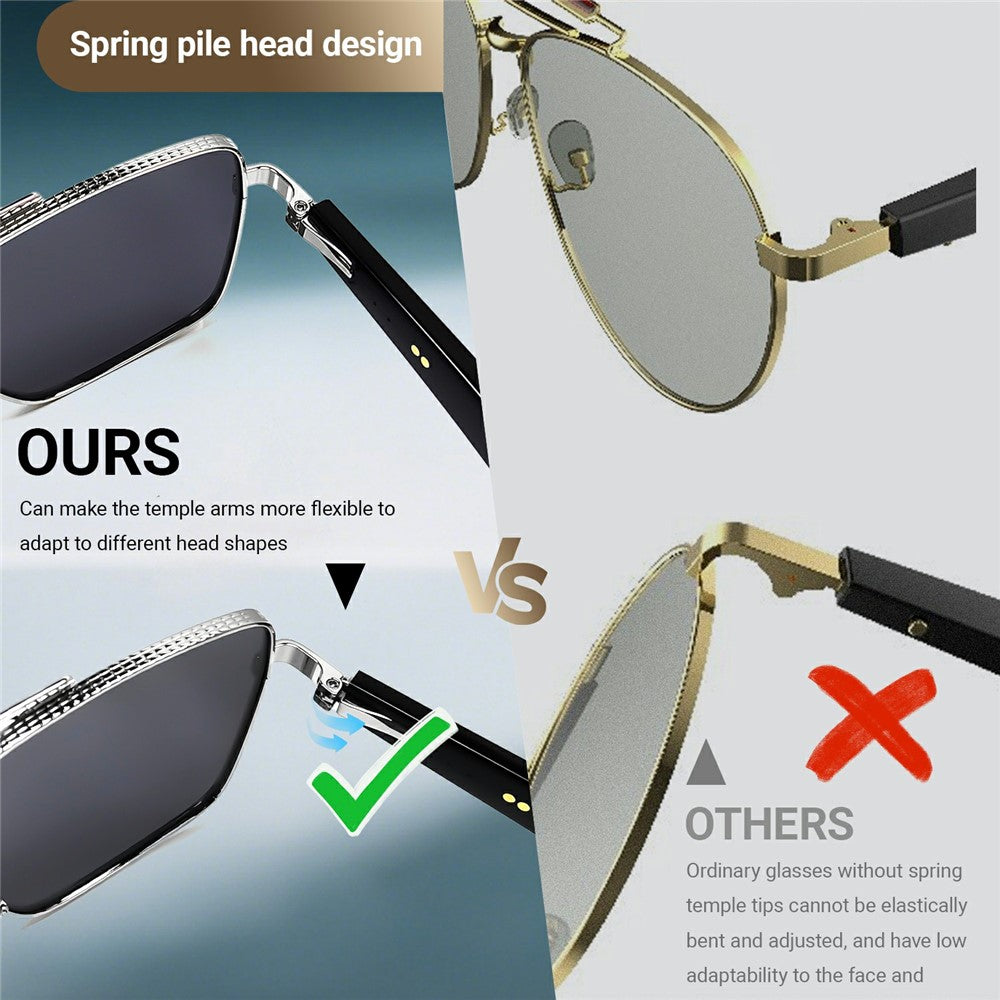 GT-30 AI Translation Smart Glasses HD Audio Bluetooth-compatible Music Calling UV Protection Sunglasses