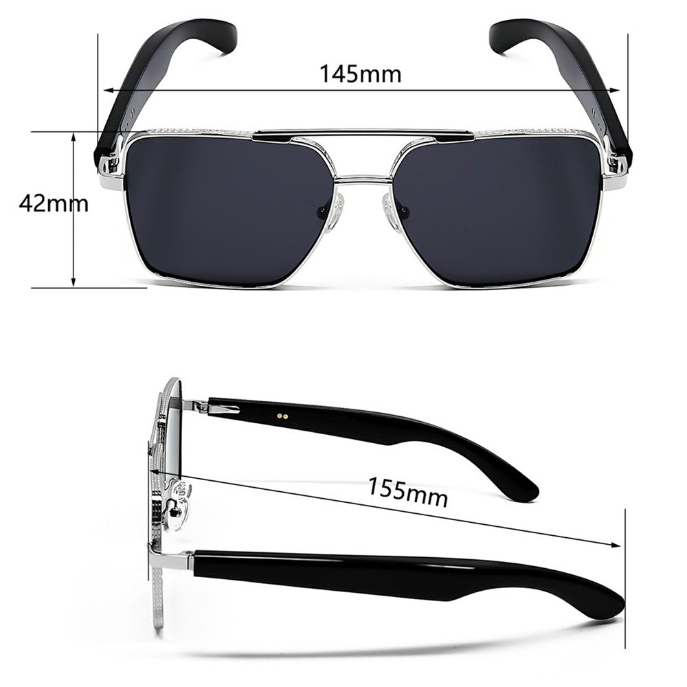 GT-30 AI Translation Smart Glasses HD Audio Bluetooth-compatible Music Calling UV Protection Sunglasses