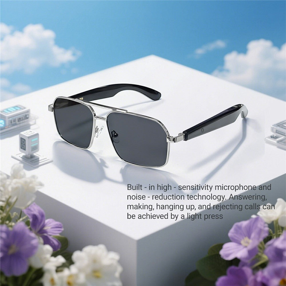 GT-31 UV400 Protection Sunglasses HD Audio Bluetooth-compatible Music Call AI Translation Smart Glasses