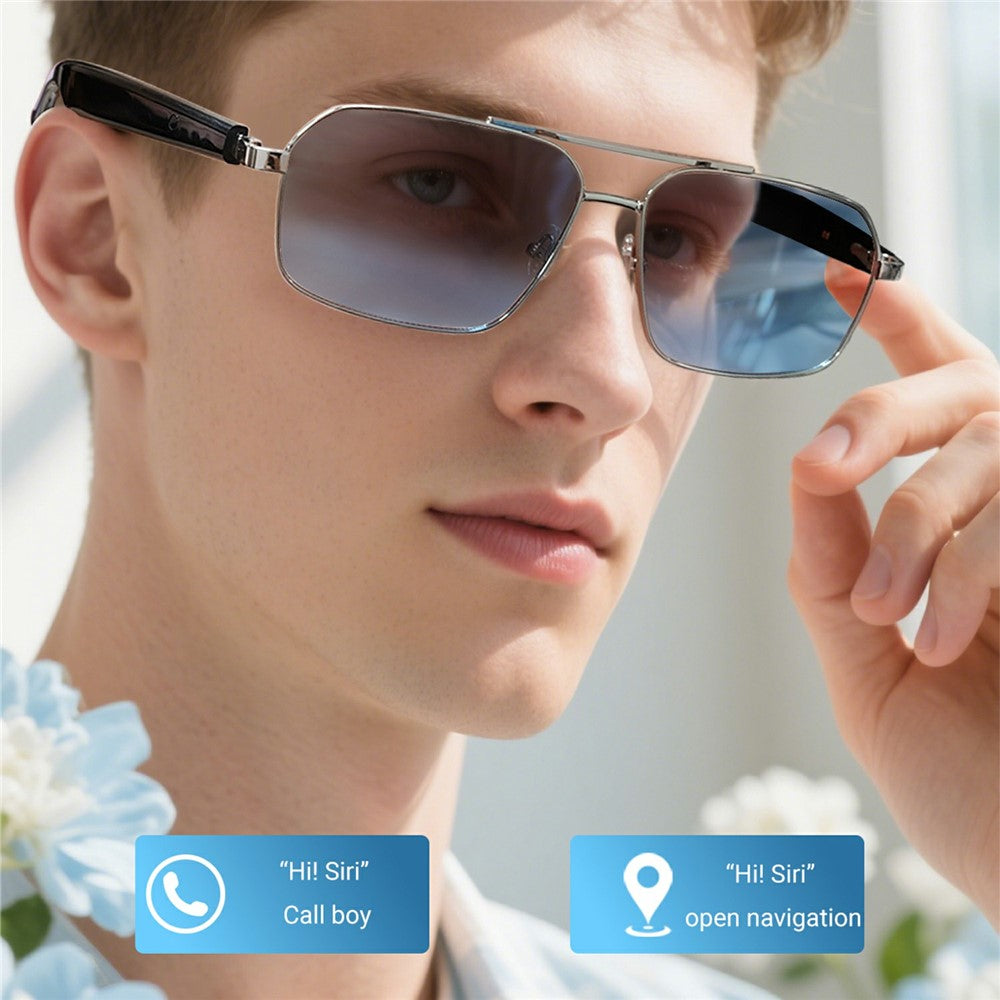 GT-31 UV400 Protection Sunglasses HD Audio Bluetooth-compatible Music Call AI Translation Smart Glasses
