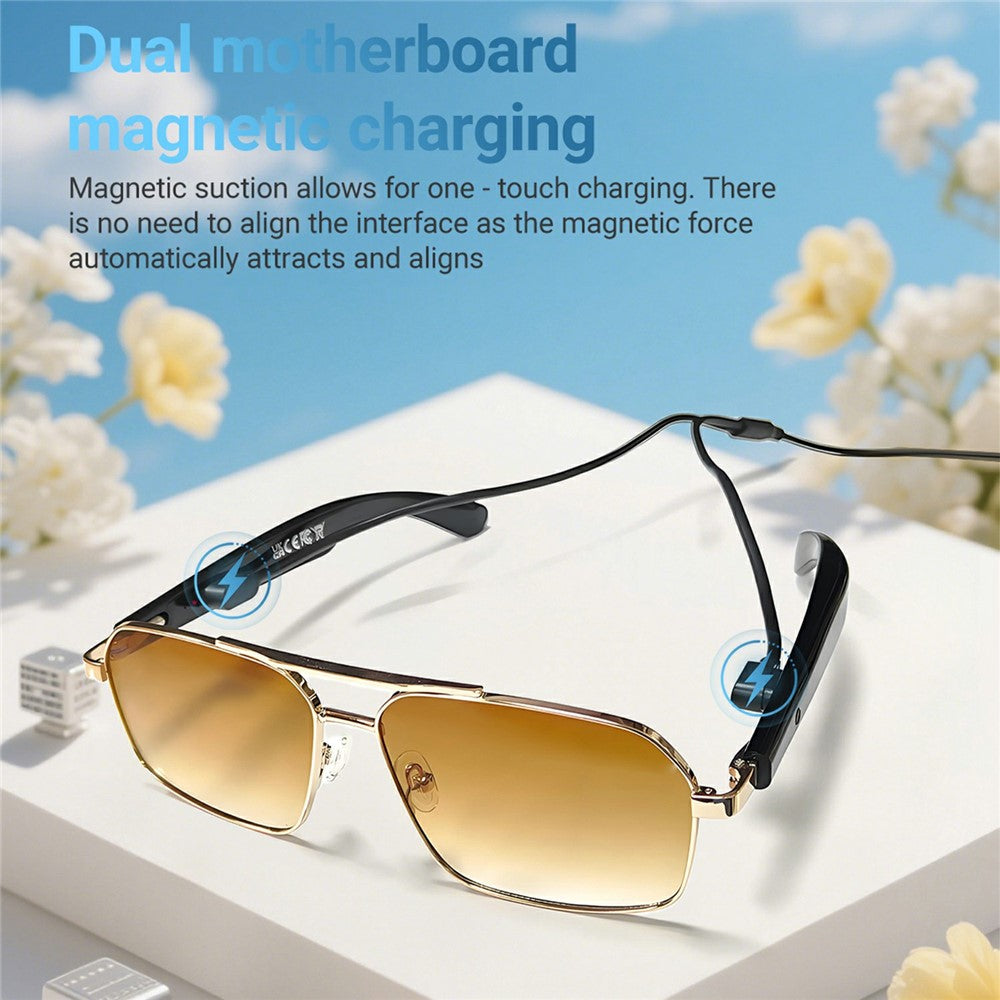 GT-31 UV400 Protection Sunglasses HD Audio Bluetooth-compatible Music Call AI Translation Smart Glasses