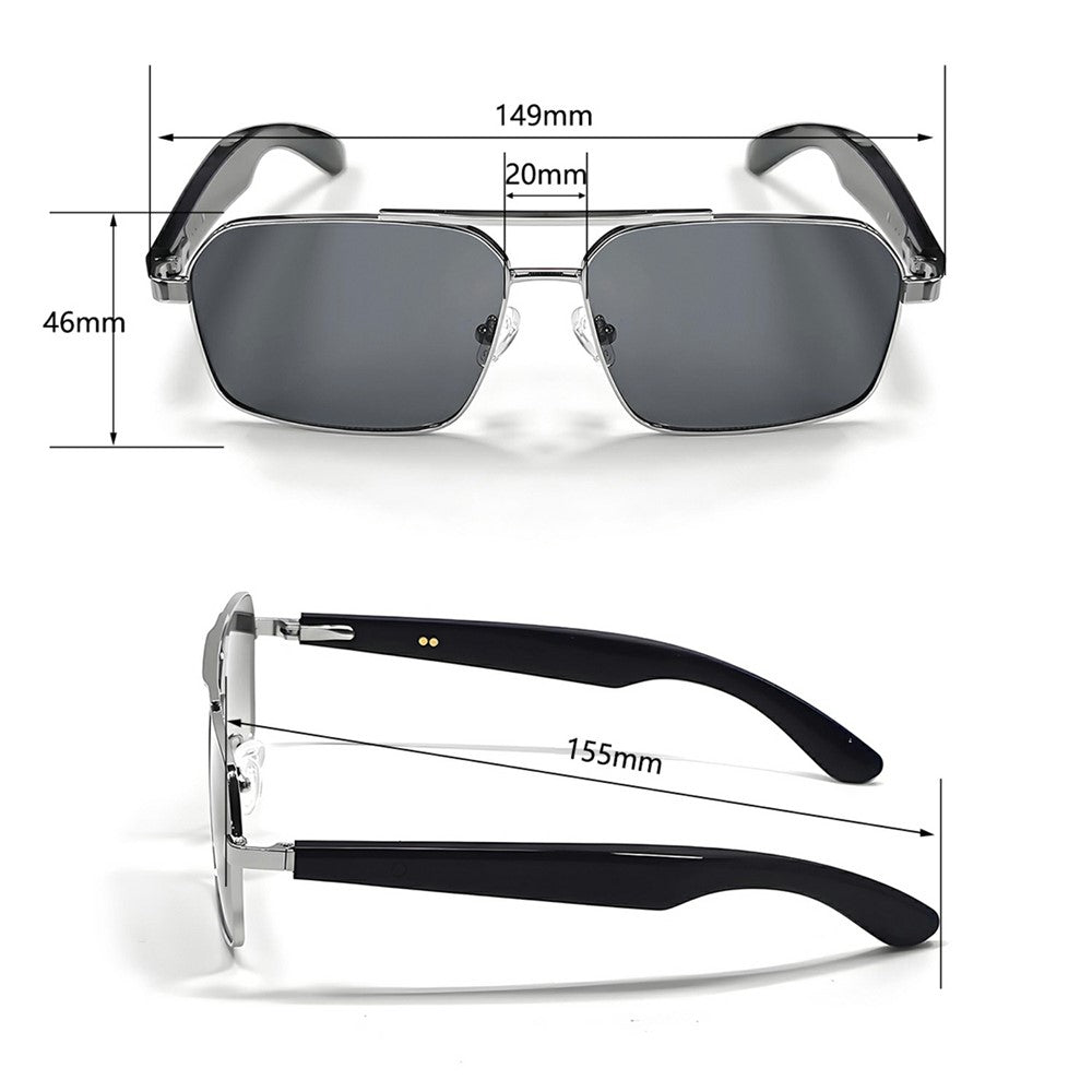 GT-31 UV400 Protection Sunglasses HD Audio Bluetooth-compatible Music Call AI Translation Smart Glasses