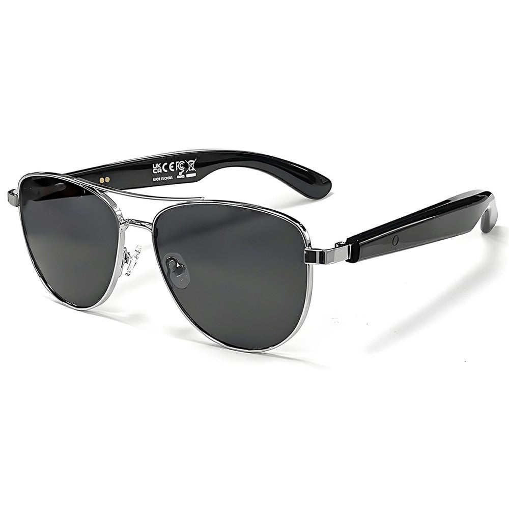 GT-32 Bluetooth-compatible Music Eyeglasses AI Translation Smart Glasses UV Protection Sunglasses