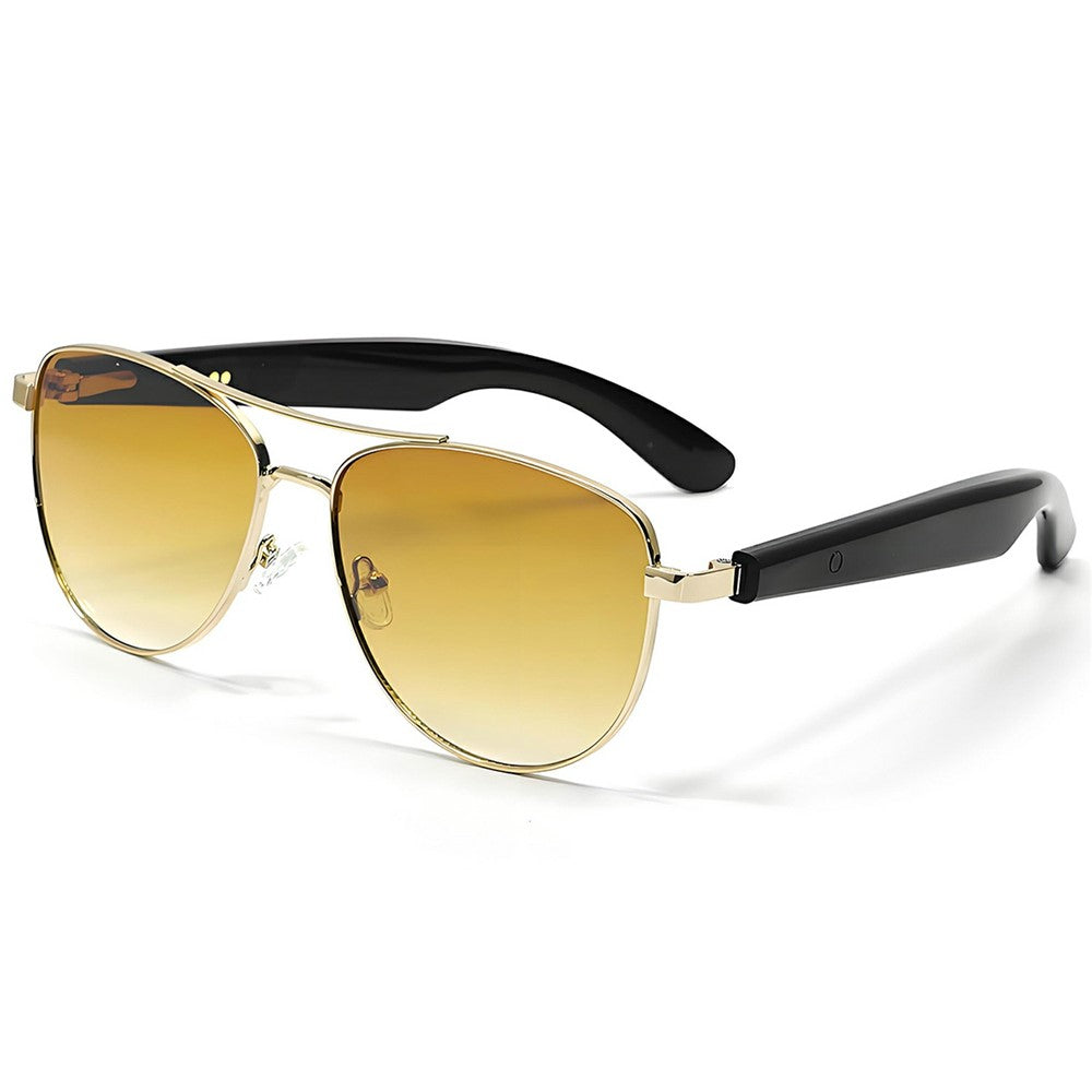 GT-32 Bluetooth-compatible Music Eyeglasses AI Translation Smart Glasses UV Protection Sunglasses