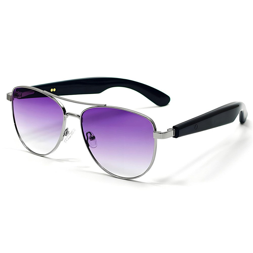 GT-32 Bluetooth-compatible Music Eyeglasses AI Translation Smart Glasses UV Protection Sunglasses