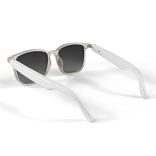 GS03 AI Translation Bluetooth-compatible Glasses Transparent Frame Smart Eyewear for Music Calls