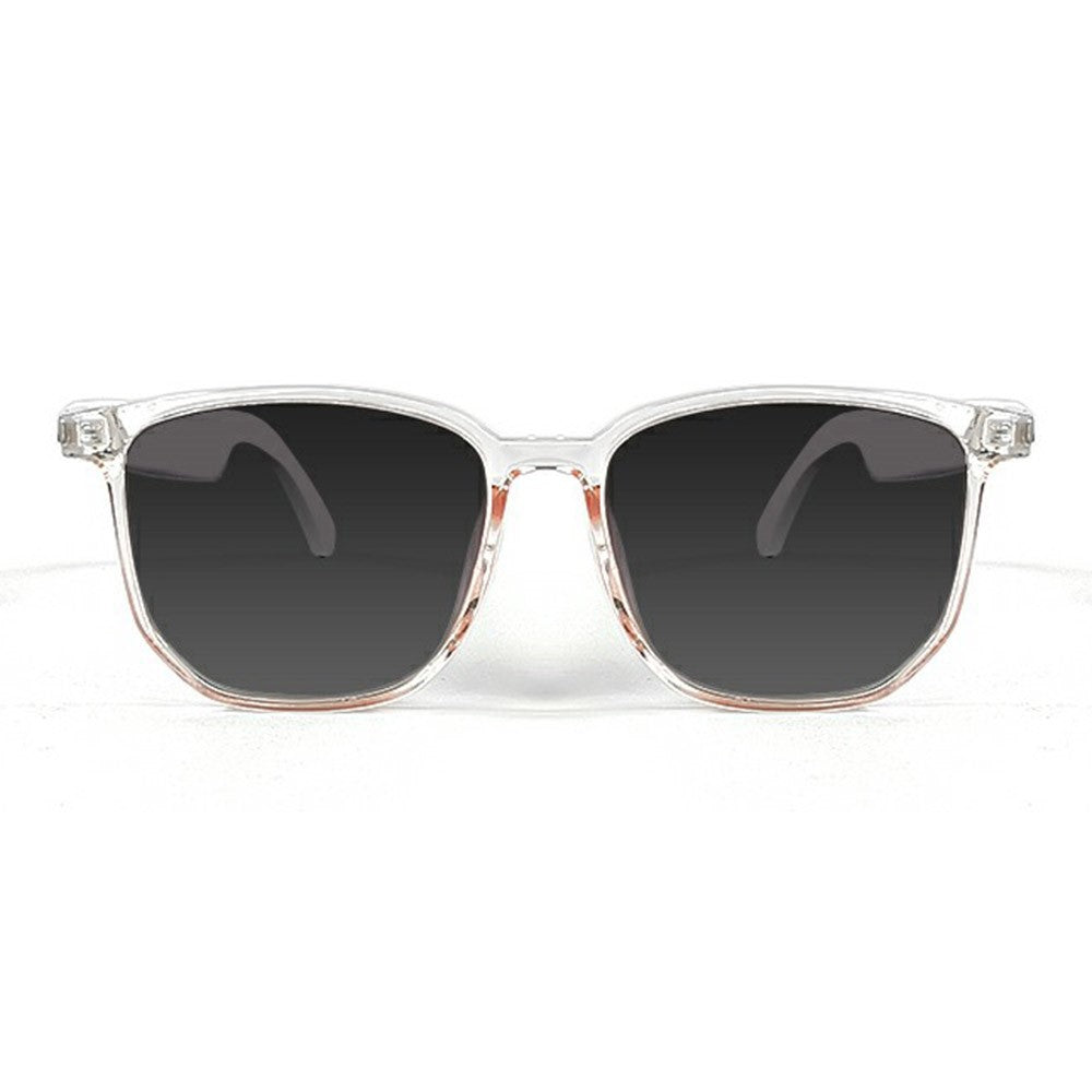 GS03 AI Translation Bluetooth-compatible Glasses Transparent Frame Smart Eyewear for Music Calls