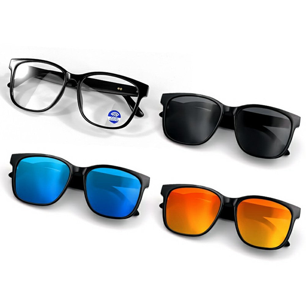 GS08 UV400 Polarized Lens Glasses Bluetooth-compatible Earphone AI Translation Smart Eyewear