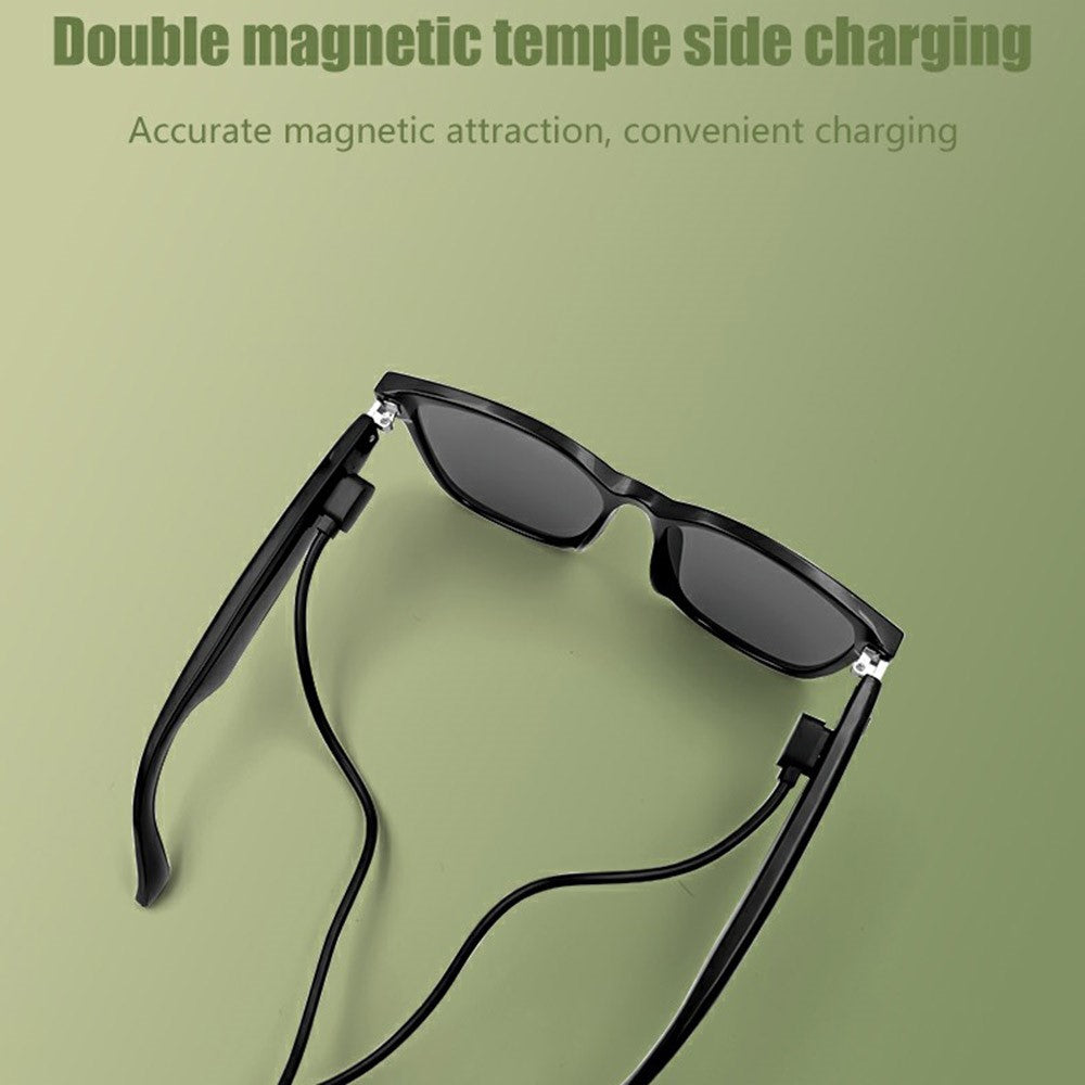GS08 UV400 Polarized Lens Glasses Bluetooth-compatible Earphone AI Translation Smart Eyewear