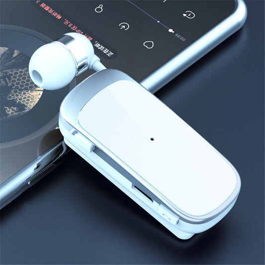 K52 Business Retractable Bluetooth-compatible 4.1 Wireless Headset Earphone Call Remind Vibration Earbuds