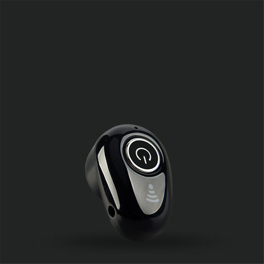 S650 Mini Invisible Single Ear Wireless Headphone Noise Canceling Bluetooth-compatible Stereo Earphone with Mic
