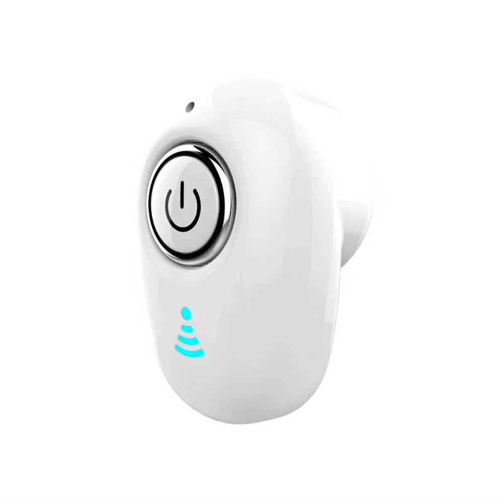 S650 Mini Invisible Single Ear Wireless Headphone Noise Canceling Bluetooth-compatible Stereo Earphone with Mic