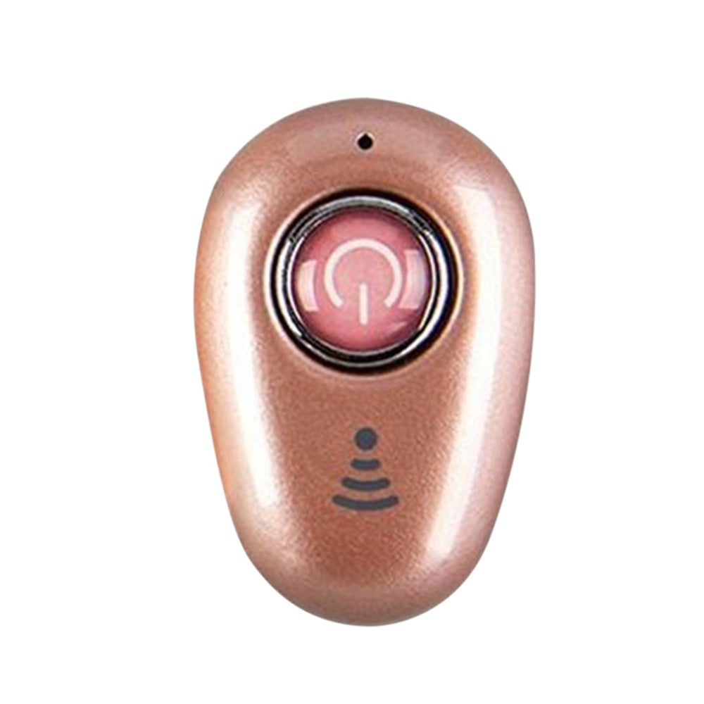 S650 Mini Invisible Single Ear Wireless Headphone Noise Canceling Bluetooth-compatible Stereo Earphone with Mic