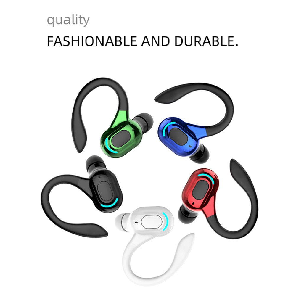 F8 Earphones TWS In-ear Bluetooth-compatible Earbuds Headphones with Mic and IPX4 Water Resistance