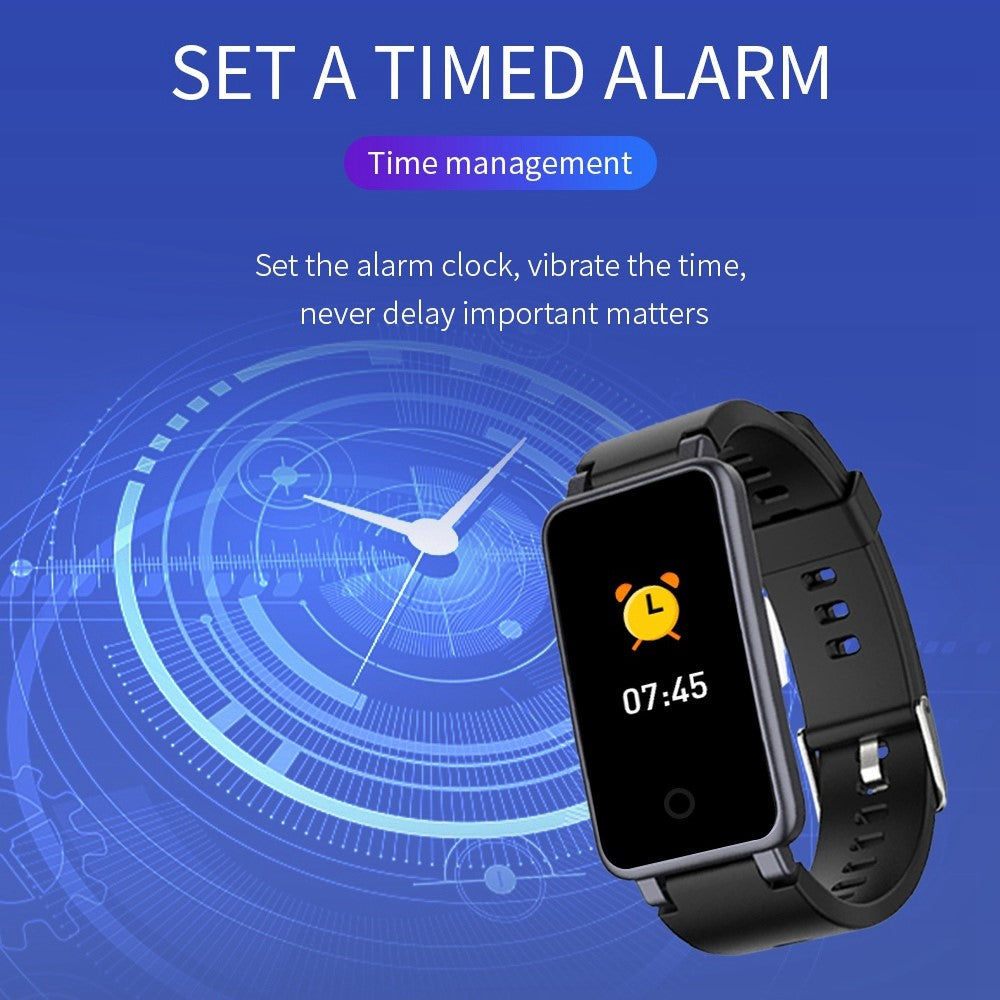 C2 0.96'' Screen Smart Watch Health Monitor Sports Bracelet Multifunction Bluetooth-compatible Waterproof Intelligent Bracelet