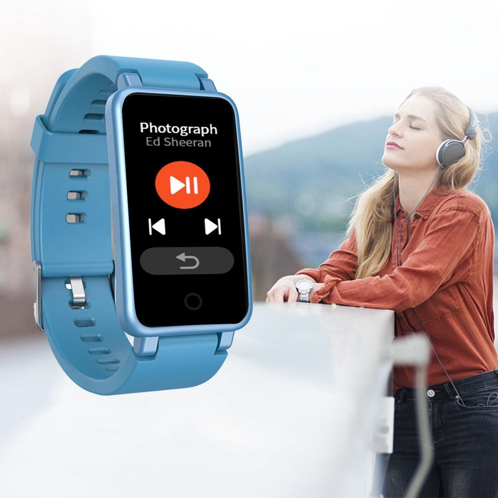 C2 0.96'' Screen Smart Watch Health Monitor Sports Bracelet Multifunction Bluetooth-compatible Waterproof Intelligent Bracelet