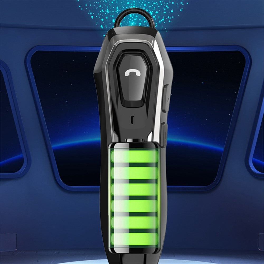 K25 Single Ear Wireless Bluetooth-compatible Headset ENC Noise Reduction Earphone Business Style Waterproof Headphone with Dual Mic