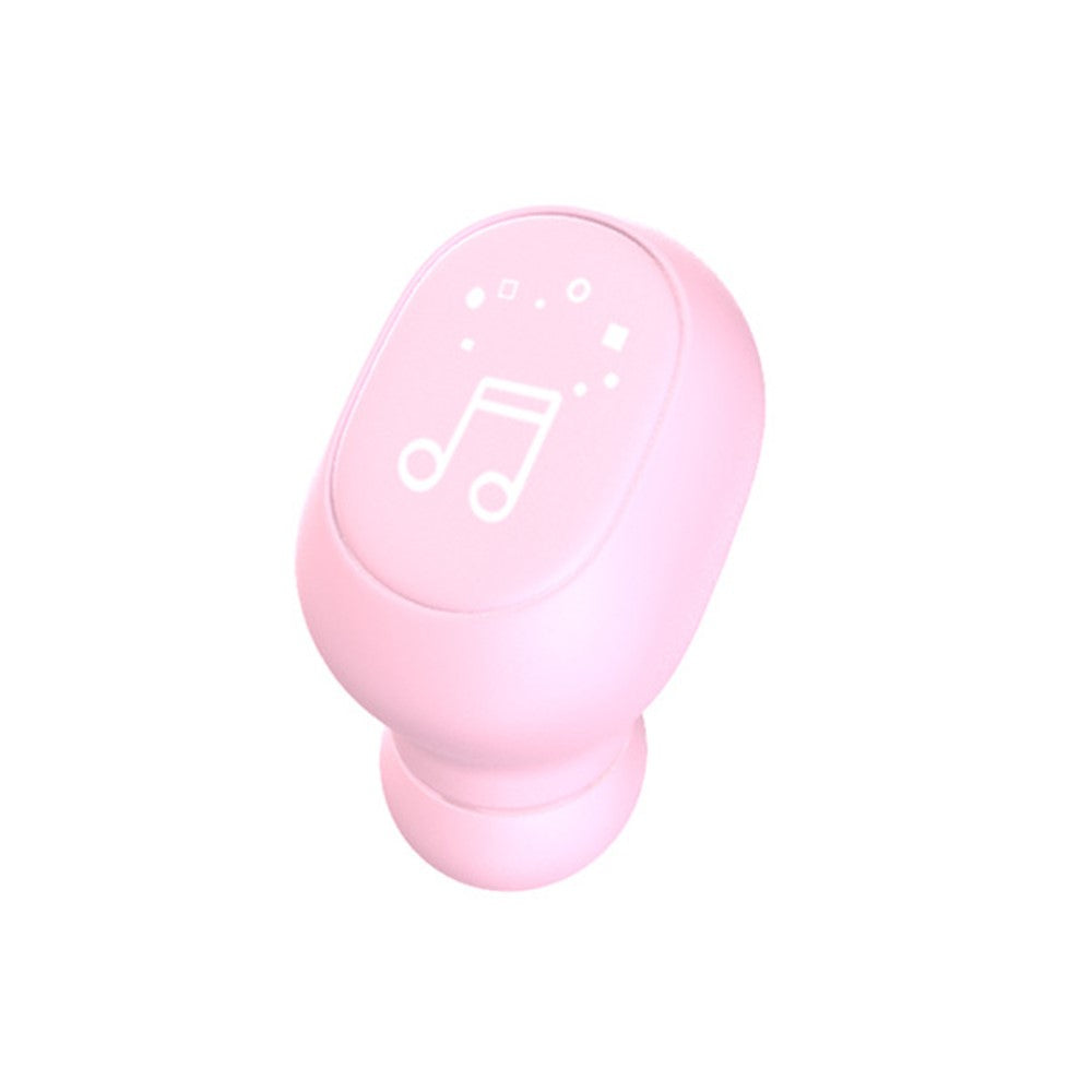 F911 Bluetooth-compatible Earbud Single Wireless Earphone Mini Headset Hands-Free Car Headphone Earpiece