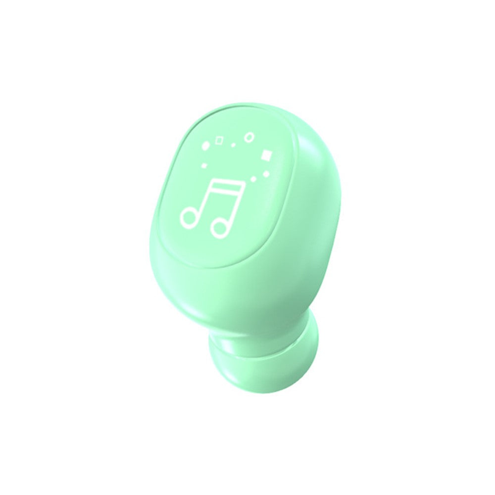 F911 Bluetooth-compatible Earbud Single Wireless Earphone Mini Headset Hands-Free Car Headphone Earpiece
