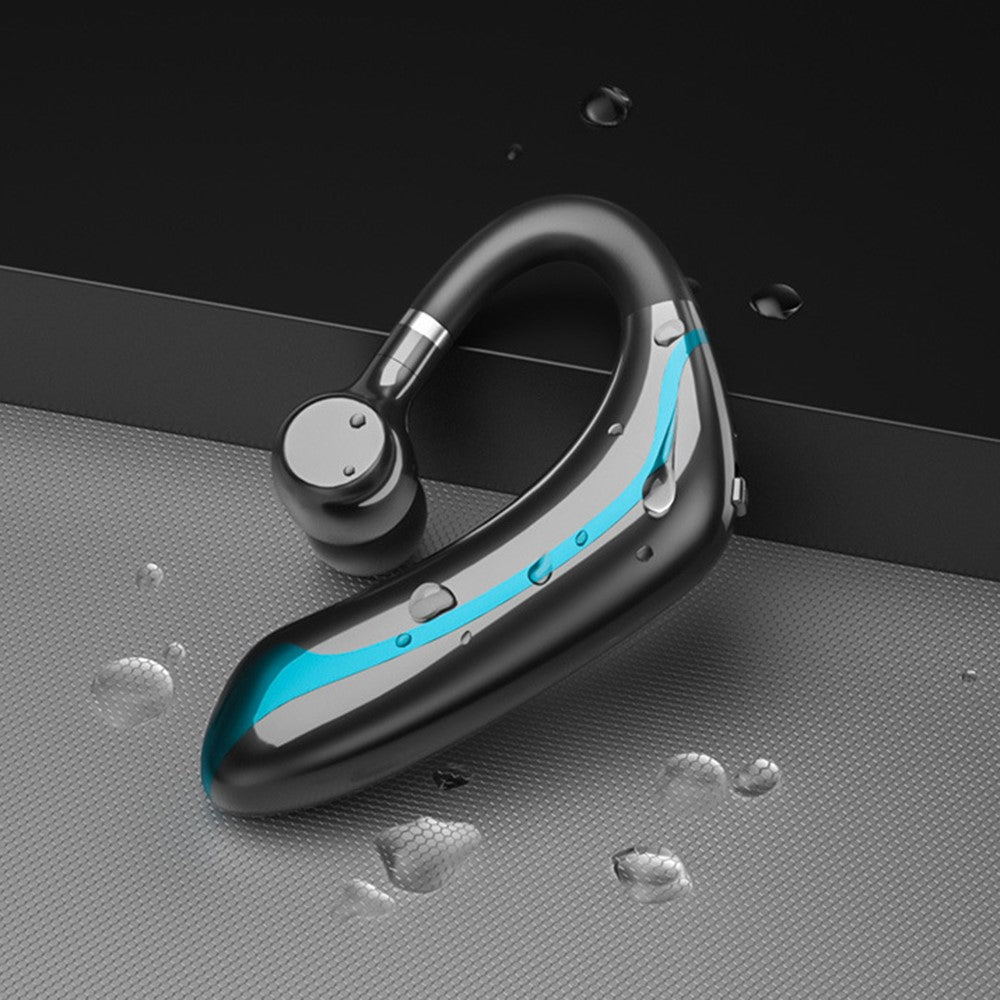 M70 Touch Control Bluetooth-compatible 5.0 Single Ear Headphone Business Style Wireless Headset Ear-Hook Earphone CVC Noise Cancelling Headphone