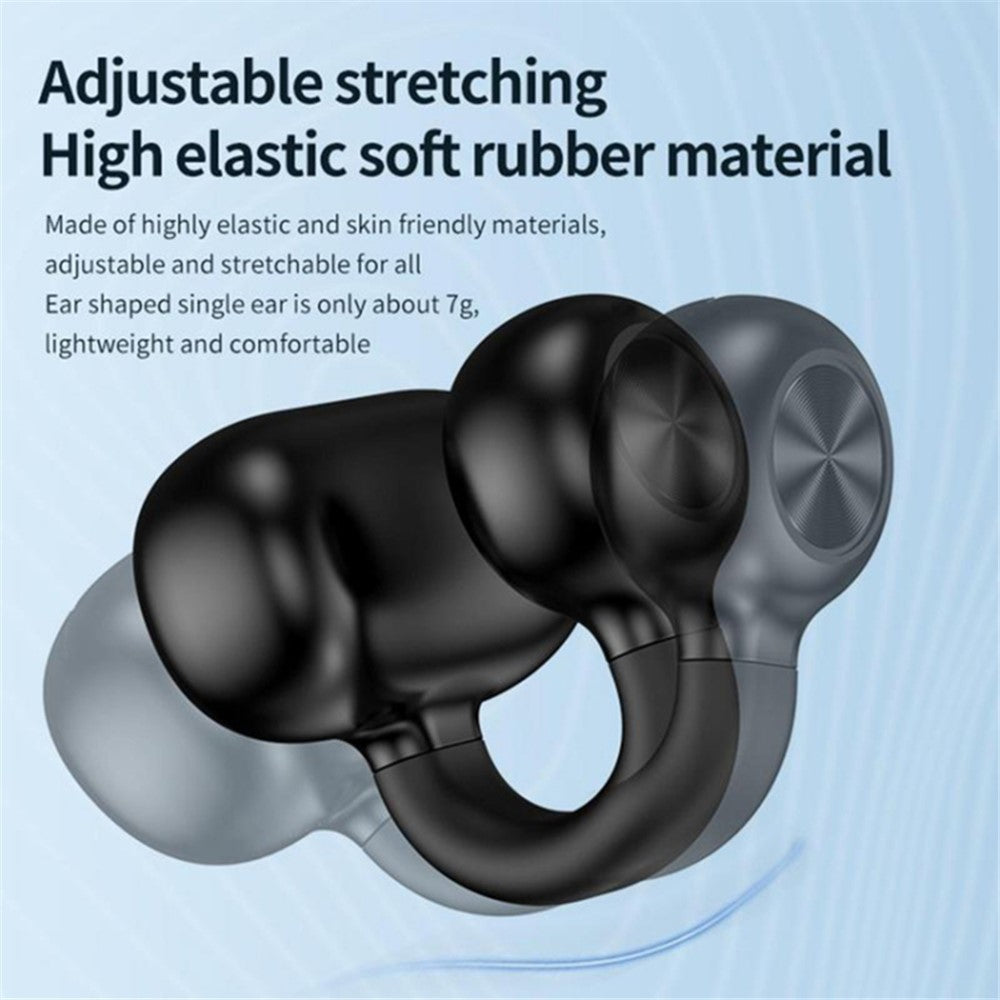 Z28 Bluetooth-compatible 5.3 Clip-on Single Ear Headphone Noise Canceling Wireless EarPhone