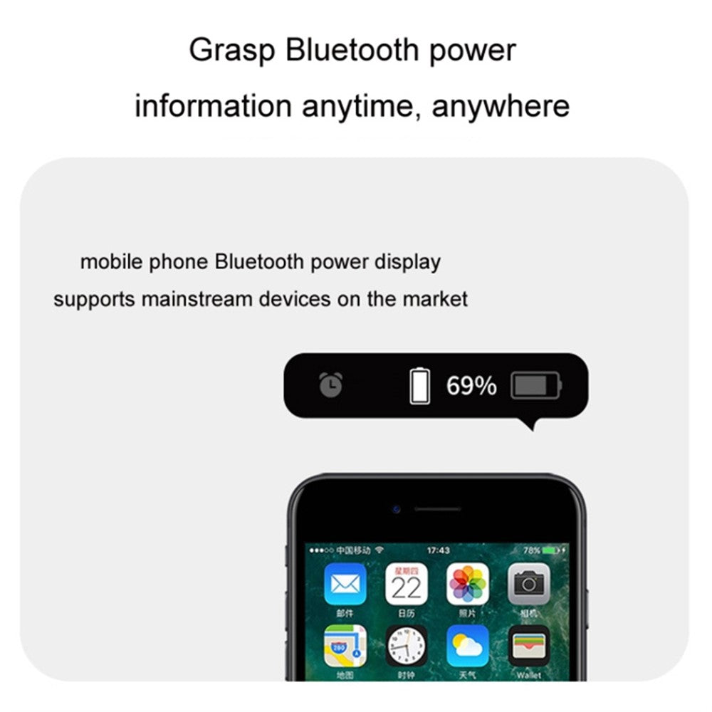 Q12 90mAh Battery Single Ear Wireless Bluetooth-compatible Earhook Headset Business Sports Music Call Earphone