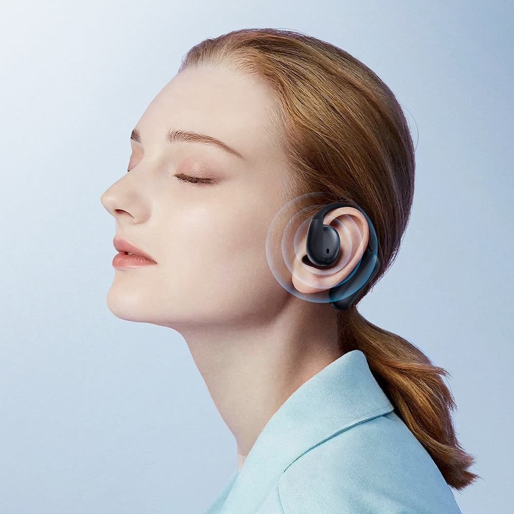 TOTU BE-3-OWS Bluetooth-compatible Wireless Headphone Earphone Earhook Hanging Headset with Charging Bin