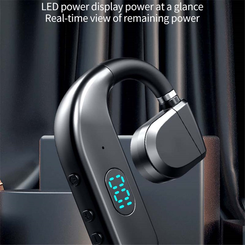 T50 Wireless Bone Conduction Headphone Sport Running Earphone Single-Ear Headset Bluetooth-compatible Headset