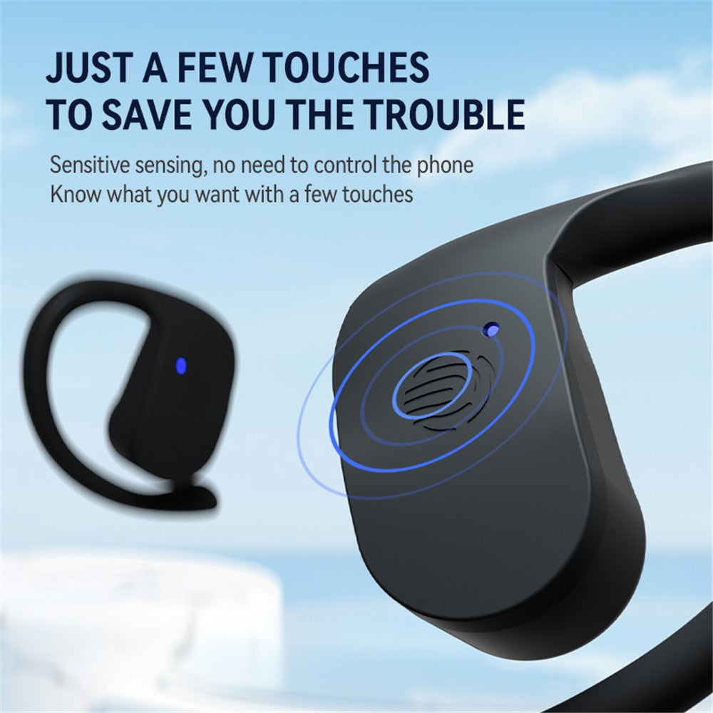 S8 Ear Hook OWS Headphones Touch Control Low Latency Bluetooth-compatible 5.3 Gaming Earphones