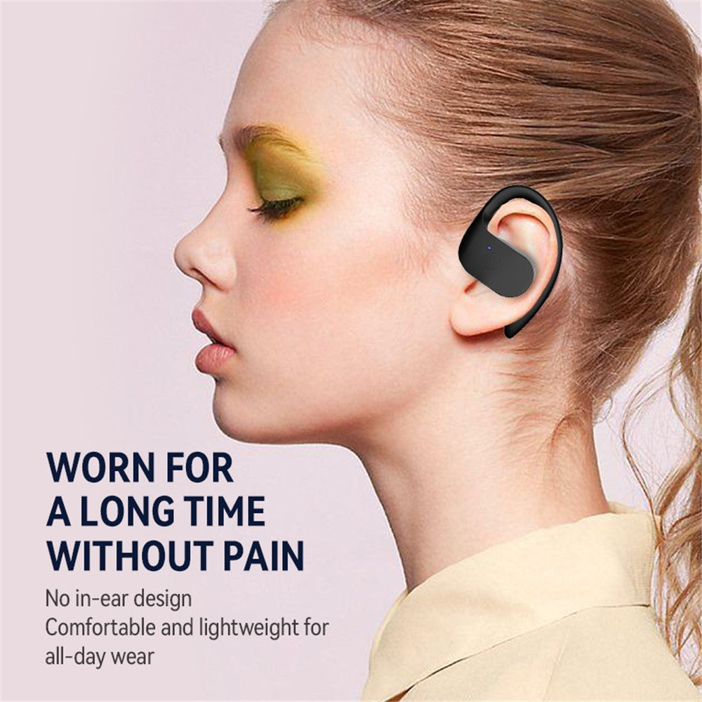 S8 Ear Hook OWS Headphones Touch Control Low Latency Bluetooth-compatible 5.3 Gaming Earphones