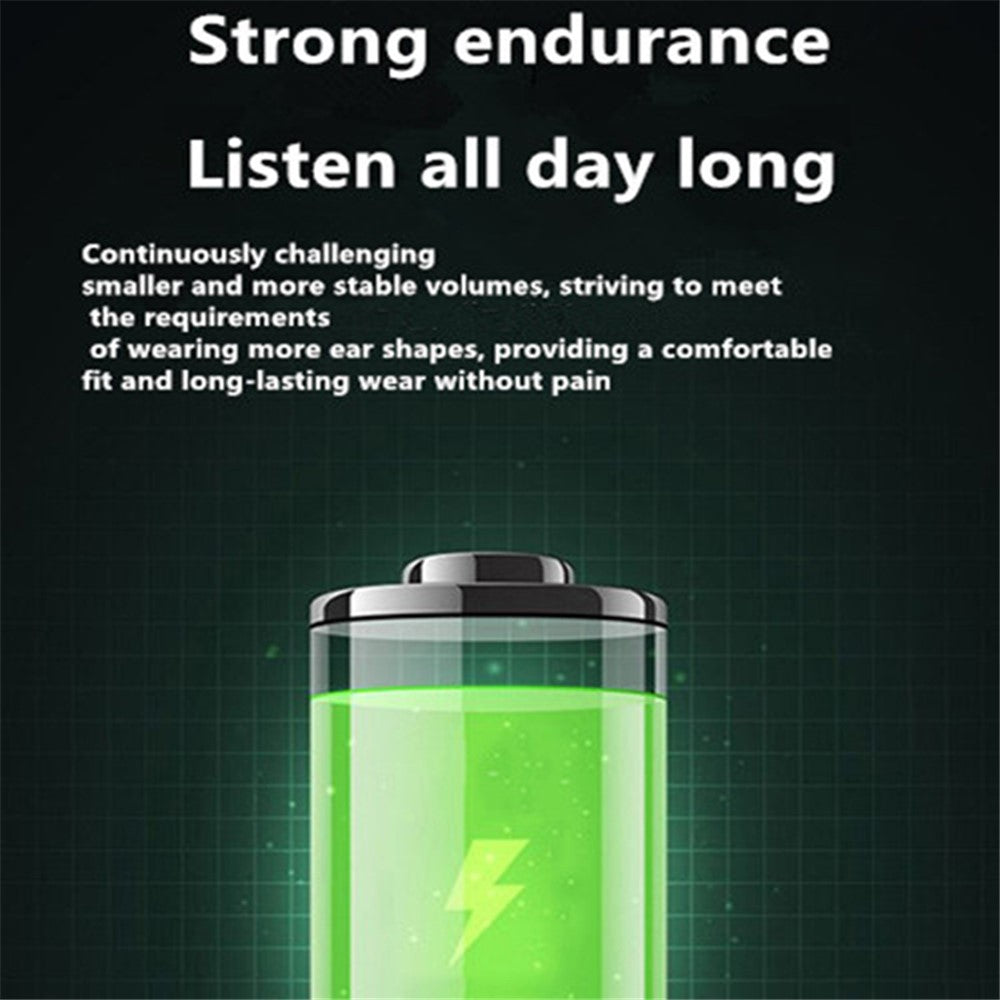 GD28 Bone Conduction Clip-On Wireless Earbuds Single Ear Bluetooth-compatible Headset for Sports