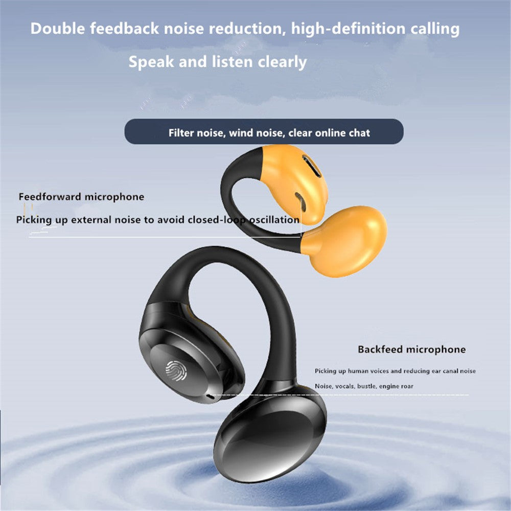 GD06 Single Ear Bluetooth-compatible 5.3 Earhook Headset Wireless Earphone