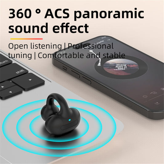 M-S8 Bluetooth-compatible 5.3 Ear Clip Earphone Running Wireless Music Headset