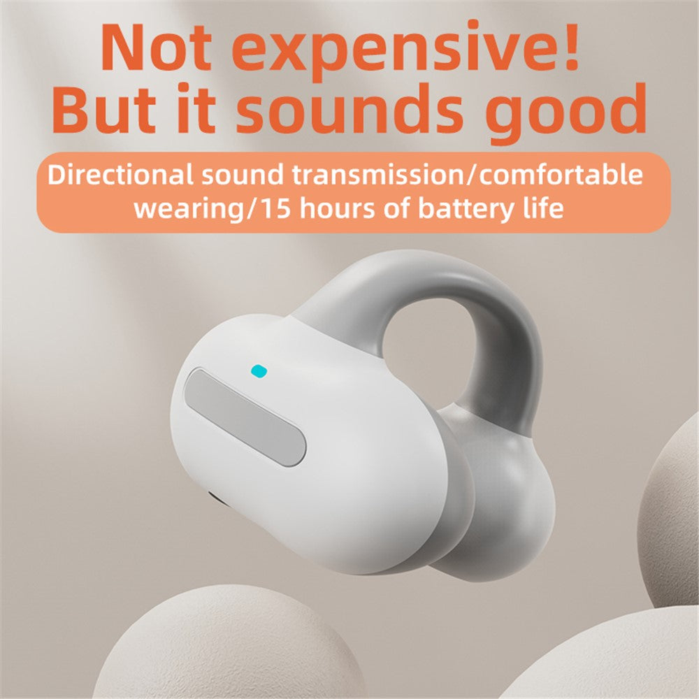 M-S8 Bluetooth-compatible 5.3 Ear Clip Earphone Running Wireless Music Headset