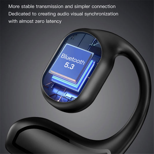 FN-98 Single Ear Bluetooth-compatible Ear Hanging Headset Wireless Earphone