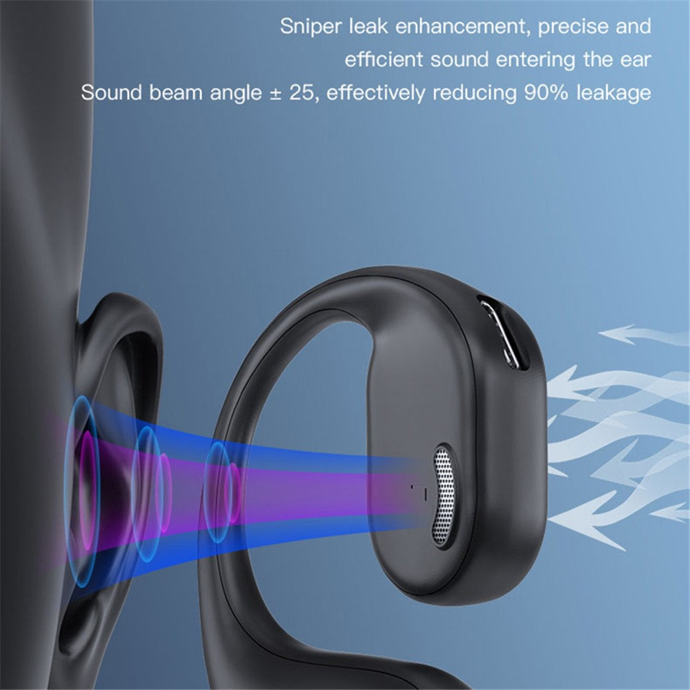FN-98 Single Ear Bluetooth-compatible Ear Hanging Headset Wireless Earphone